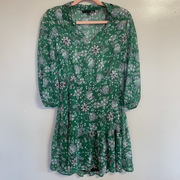 𝅺ETAM Green Floral Dress - Picture 7 of 10